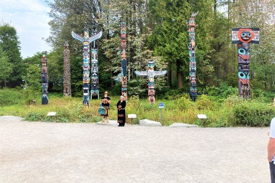 Vancouver stanley park totempæle