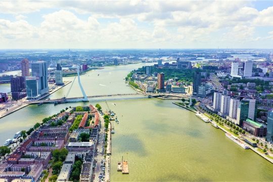 Rotterdam luftfoto